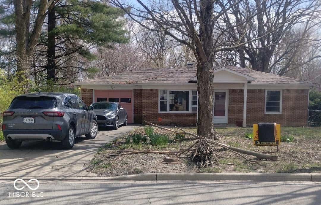 Front exterior at 721 1st Avenue NE, Carmel, IN
