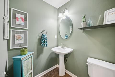 Bathroom at 6526 Angel Falls Drive, Noblesville, IN