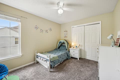 Bedroom at 6526 Angel Falls Drive, Noblesville, IN