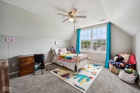 Bedroom at 6526 Angel Falls Drive, Noblesville, IN