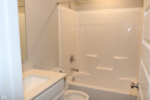 Bathroom at 2704 Grassy Branch Drive, Whitestown, IN