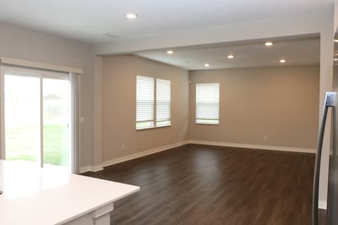 Dining room at 2704 Grassy Branch Drive, Whitestown, IN