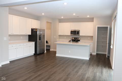 Kitchen at 2704 Grassy Branch Drive, Whitestown, IN