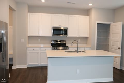 Kitchen at 2704 Grassy Branch Drive, Whitestown, IN