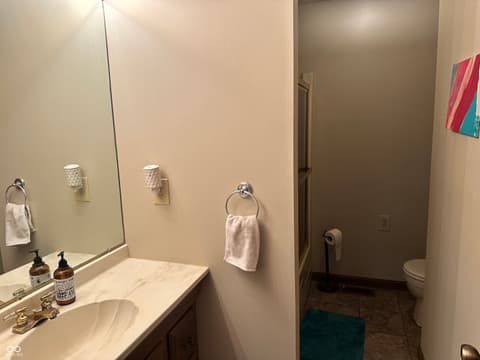 Bathroom at 45 Flatwoods Road, Spencer, IN