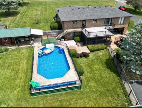 Pool at 45 Flatwoods Road, Spencer, IN