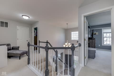 Hallway at 9760 Logan Lane, Fishers, IN
