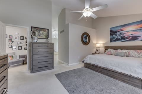 Bedroom at 9760 Logan Lane, Fishers, IN
