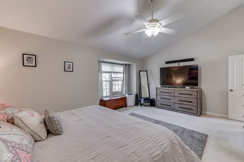 Bedroom at 9760 Logan Lane, Fishers, IN
