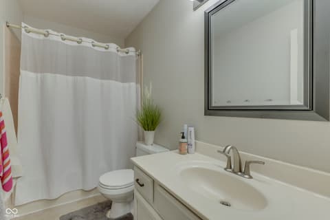Bathroom at 9760 Logan Lane, Fishers, IN