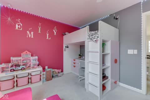 Bedroom at 9760 Logan Lane, Fishers, IN