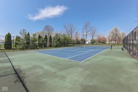 Tennis Court — 9760 Logan Lane, Fishers, IN