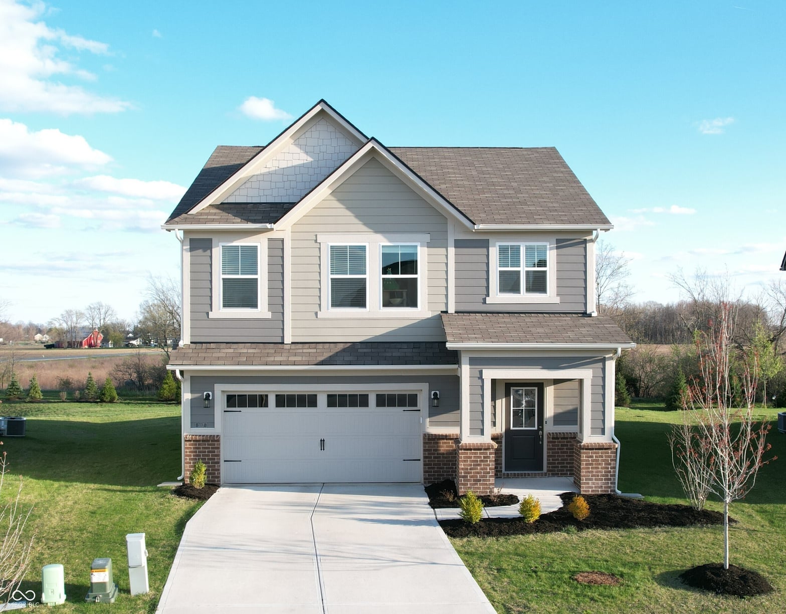 Front exterior at 3117 Allesley Way, Westfield, IN