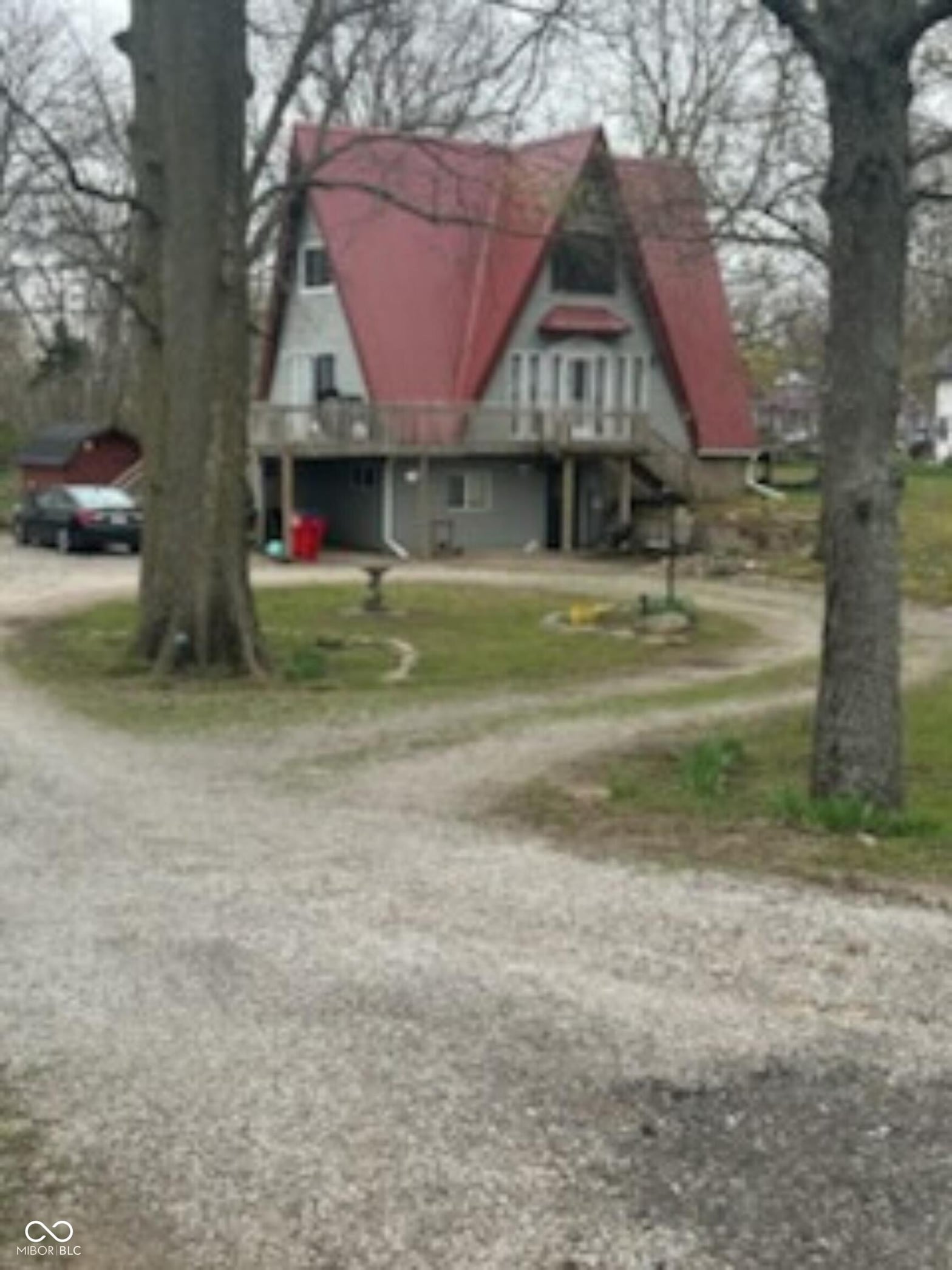 Front exterior at 112 N 8th Street, Cayuga, IN