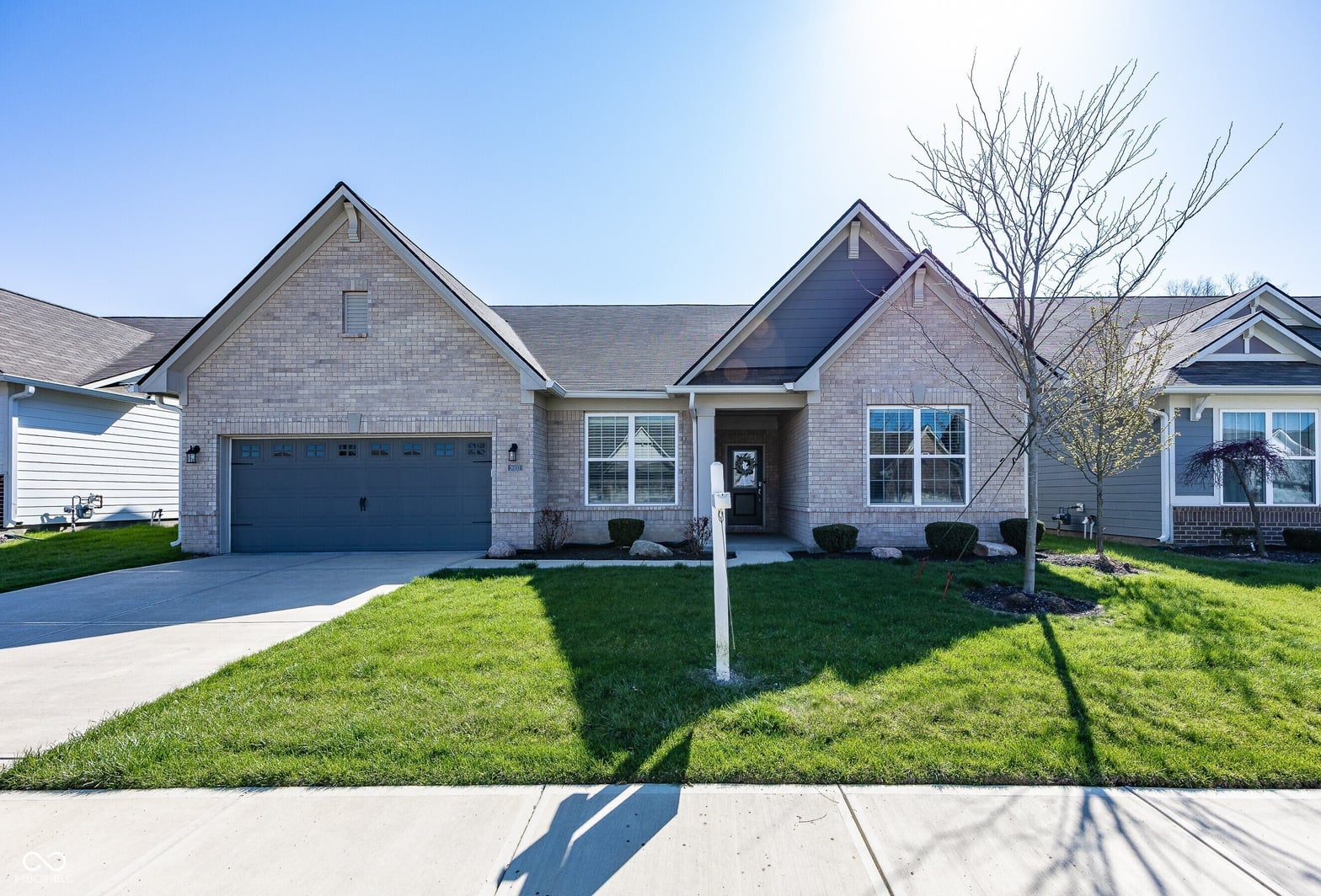 Front exterior at 20133 Willenhall Way, Westfield, IN