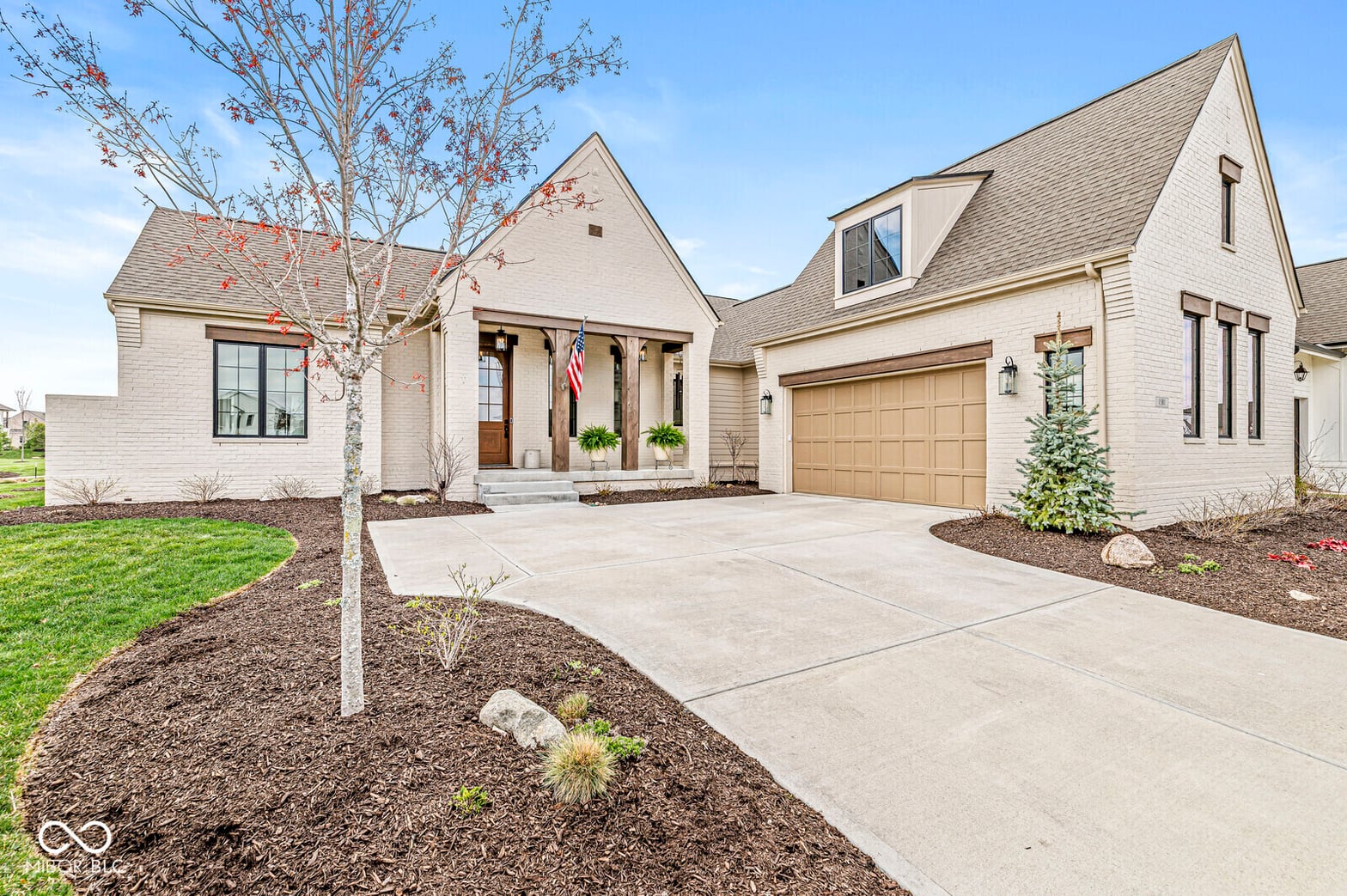 Front exterior at 1501 Chanson Lane, Westfield, IN