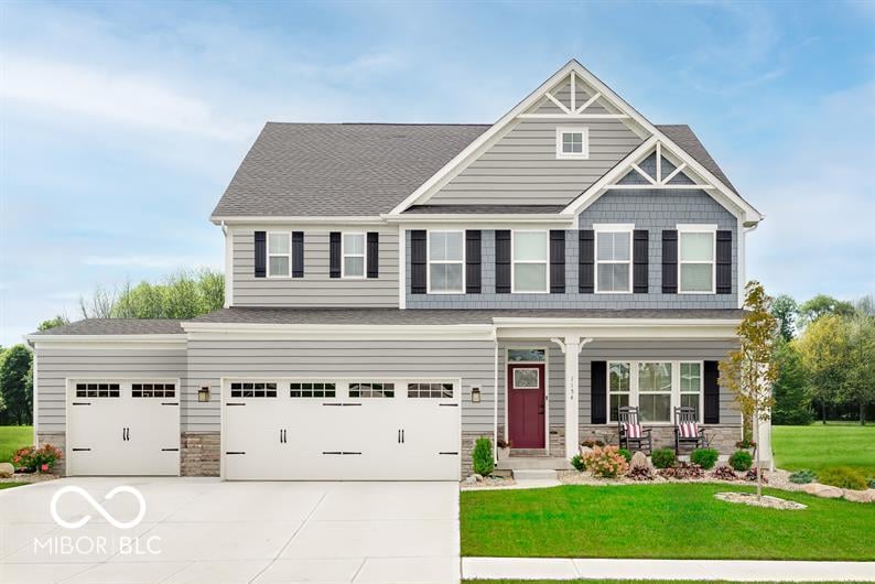Front exterior at 474 Ocean Court, Whiteland, IN