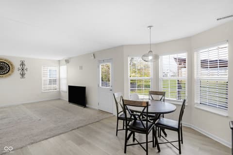 Dining room at 12258 Weathered Edge Drive, Fishers, IN