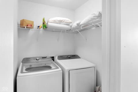 Laundry room at 12258 Weathered Edge Drive, Fishers, IN
