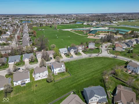 Aerial view at 12258 Weathered Edge Drive, Fishers, IN