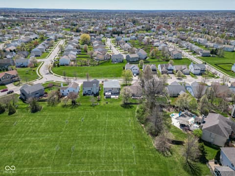 Aerial view at 12258 Weathered Edge Drive, Fishers, IN