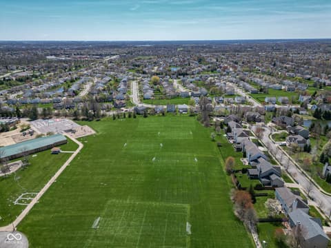 Aerial view at 12258 Weathered Edge Drive, Fishers, IN