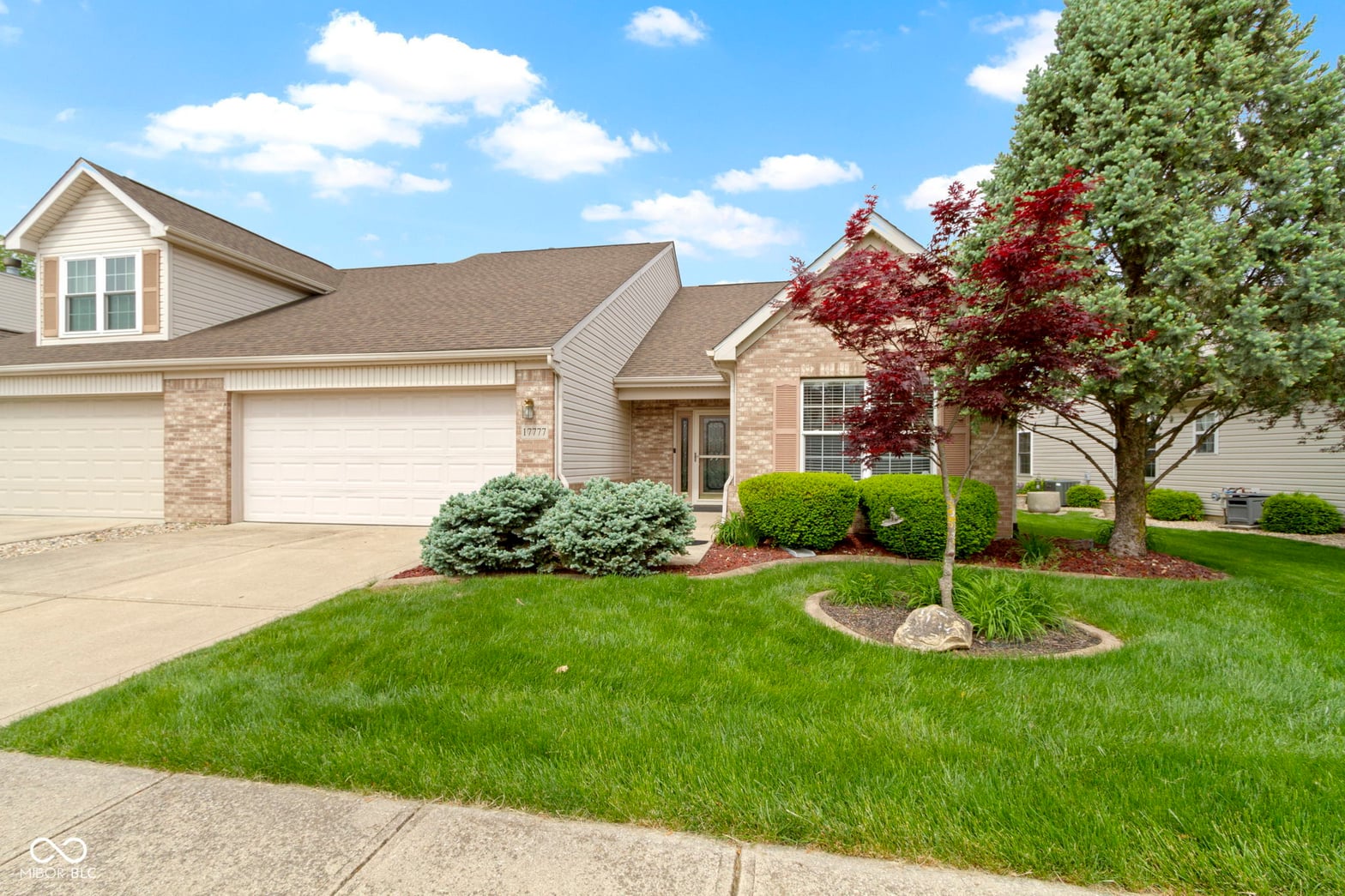 Front exterior at 17777 Crown Pointe Court, Noblesville, IN