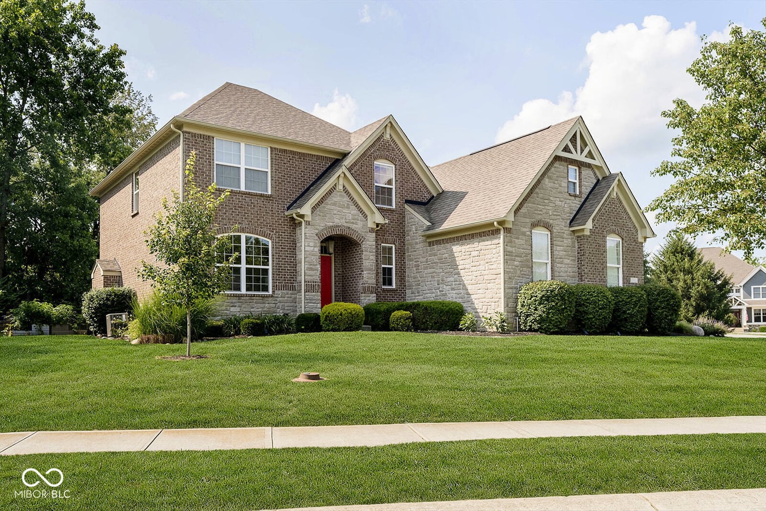Front exterior at 1060 Cape Coral Drive, Cicero, IN