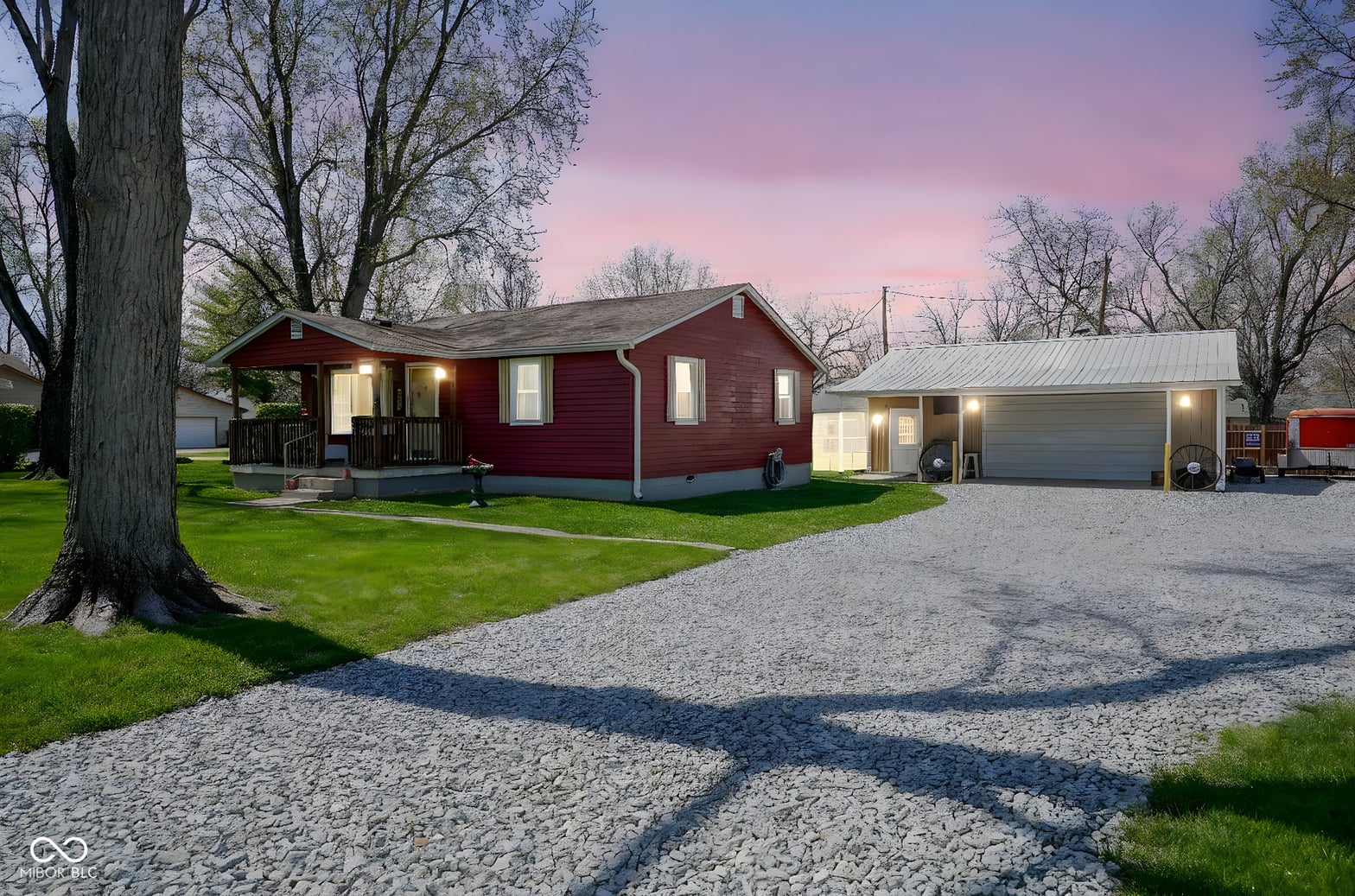 Side exterior at 502 N Maple Street, Ingalls, IN