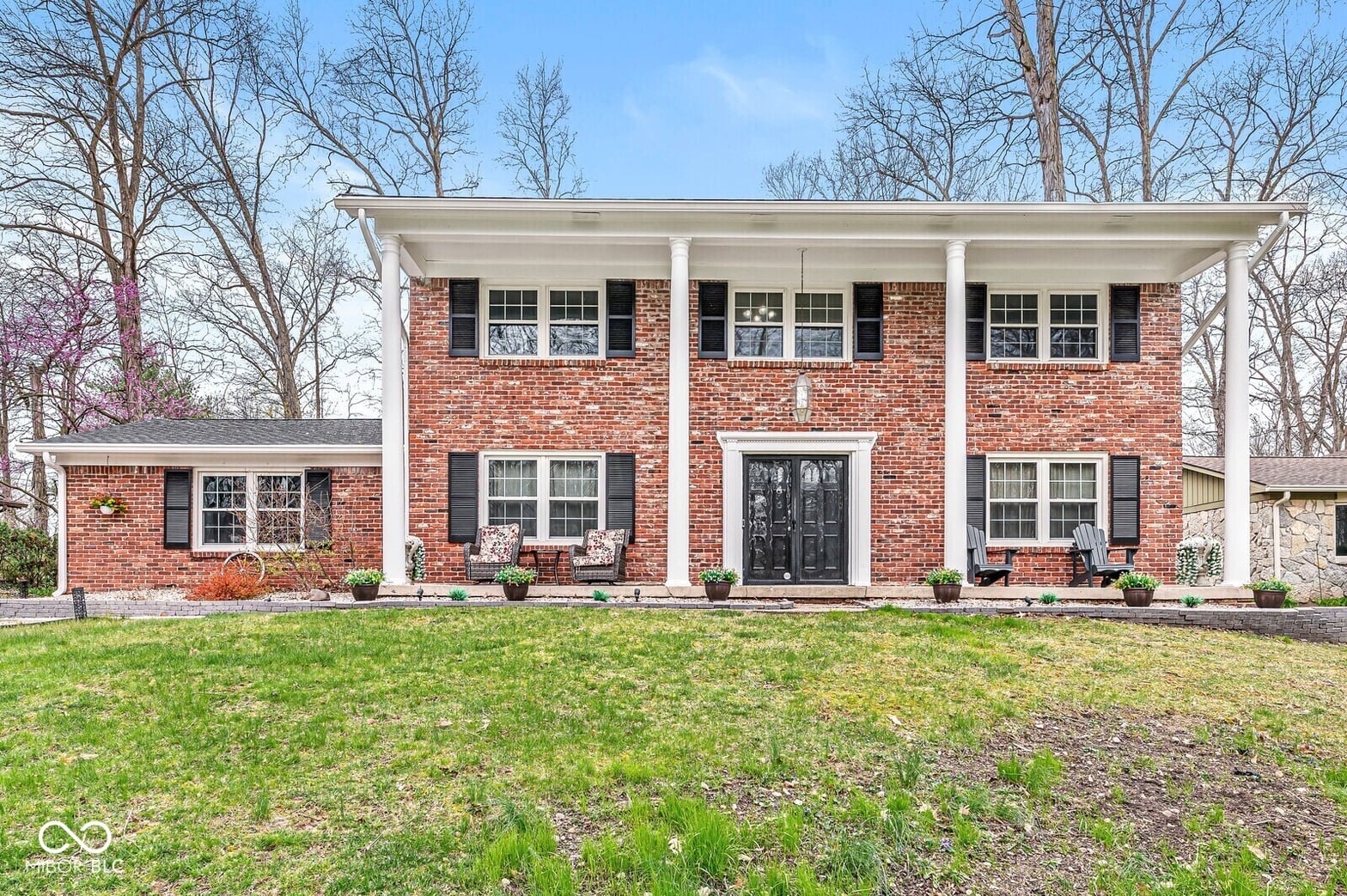 Front exterior at 8715 Kensington Drive, Noblesville, IN