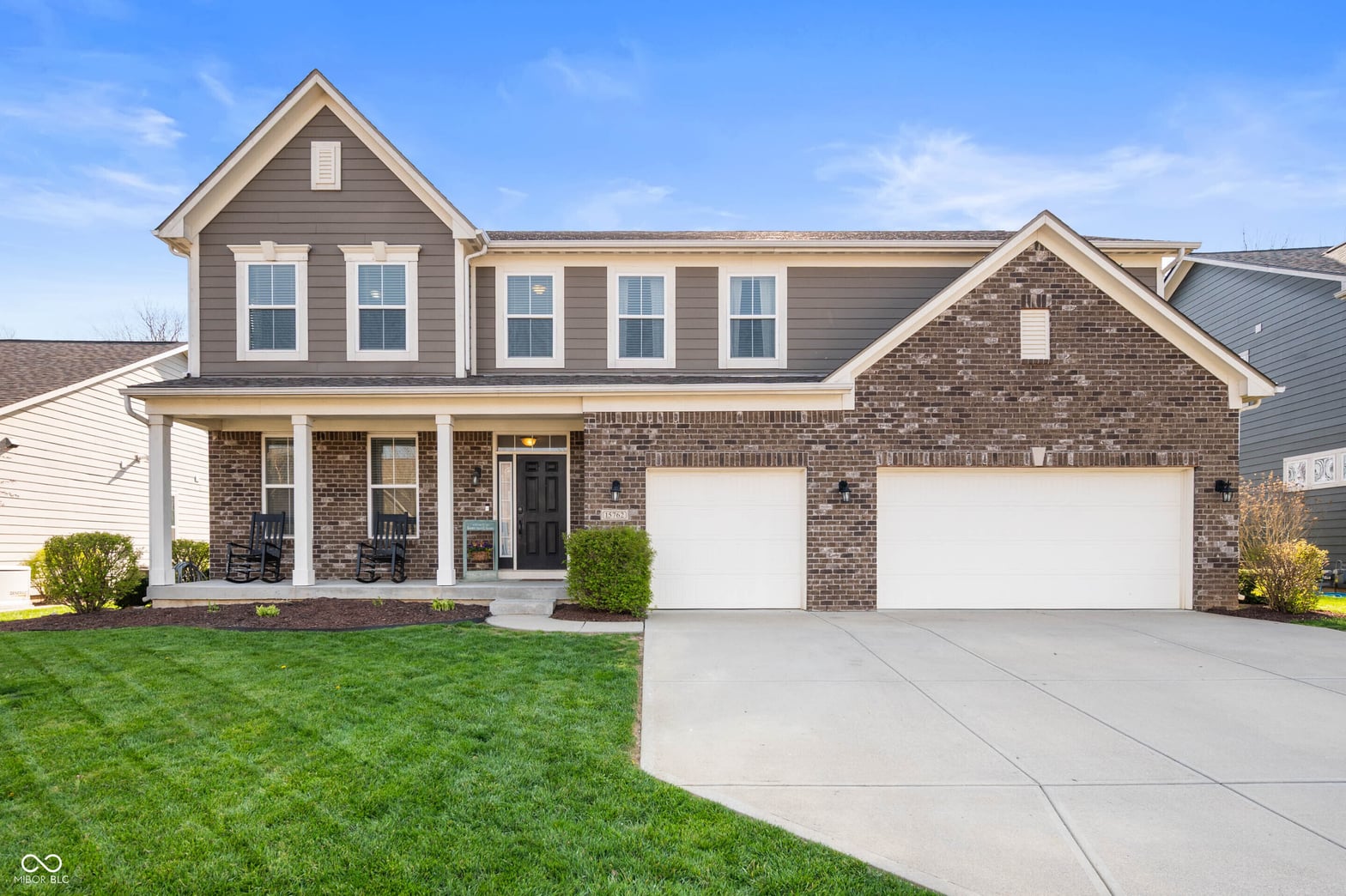 Front exterior at 15762 Hargray Drive, Noblesville, IN