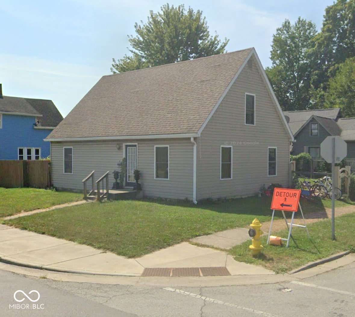 Front exterior at 205 S 8th Street, Noblesville, IN
