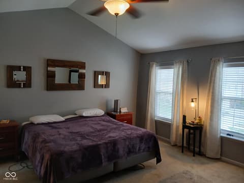 Primary bedroom at 5983 Clearview Drive, Carmel, IN
