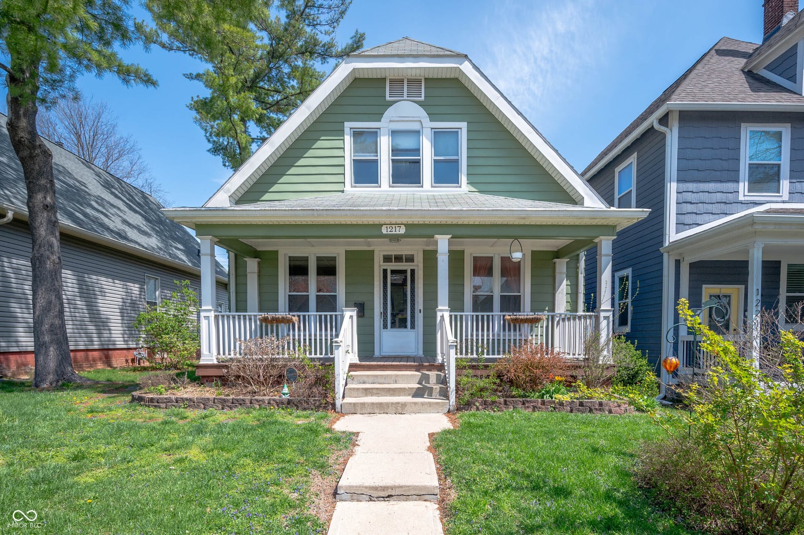 Front exterior at 1217 Evison Street, Indianapolis, IN