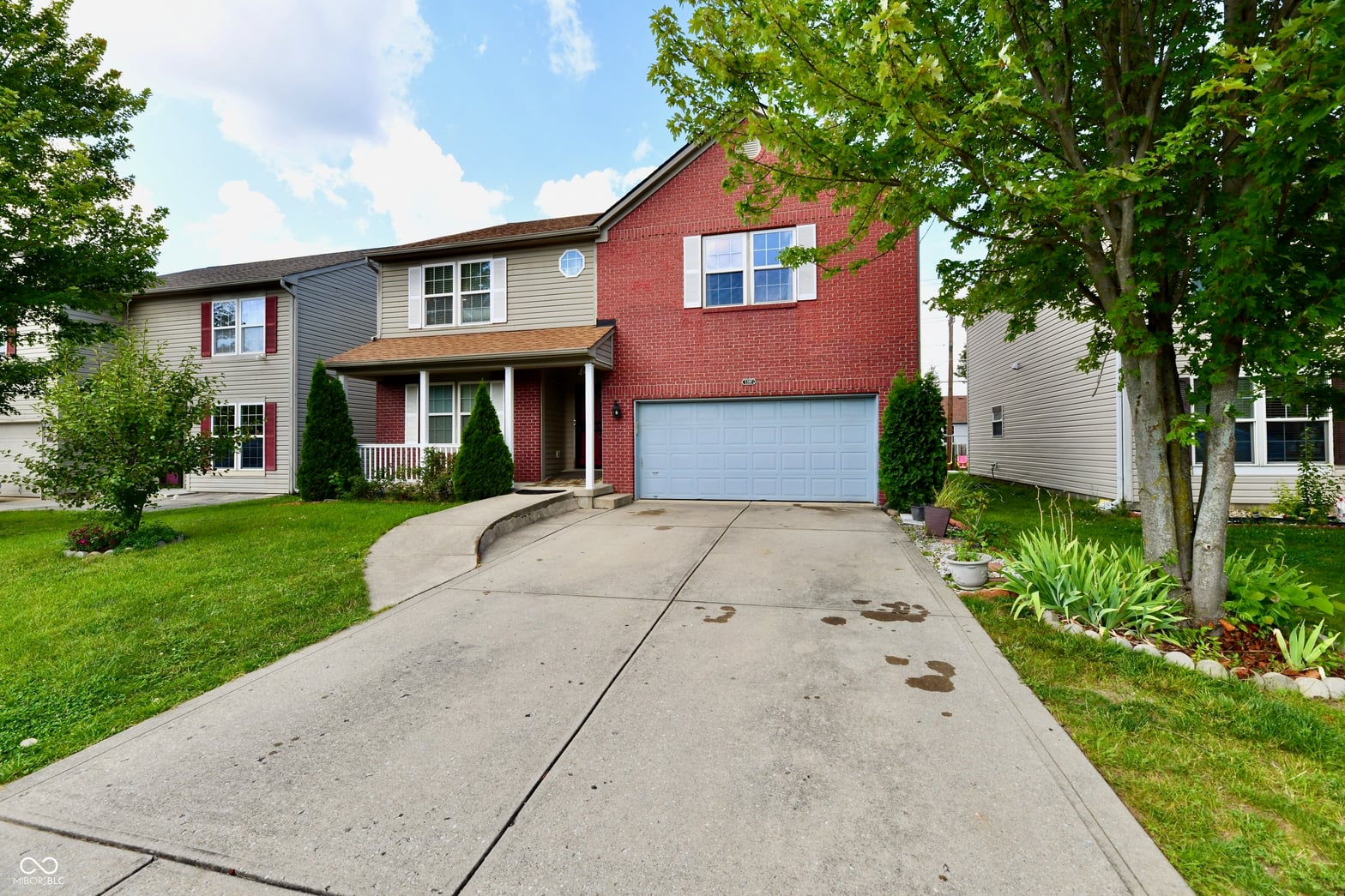Front exterior at 3316 Gainesville Court, Indianapolis, IN