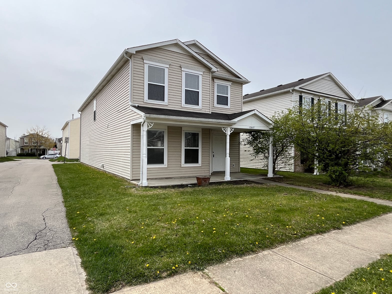 Front exterior at 12657 Republic Drive, Fishers, IN