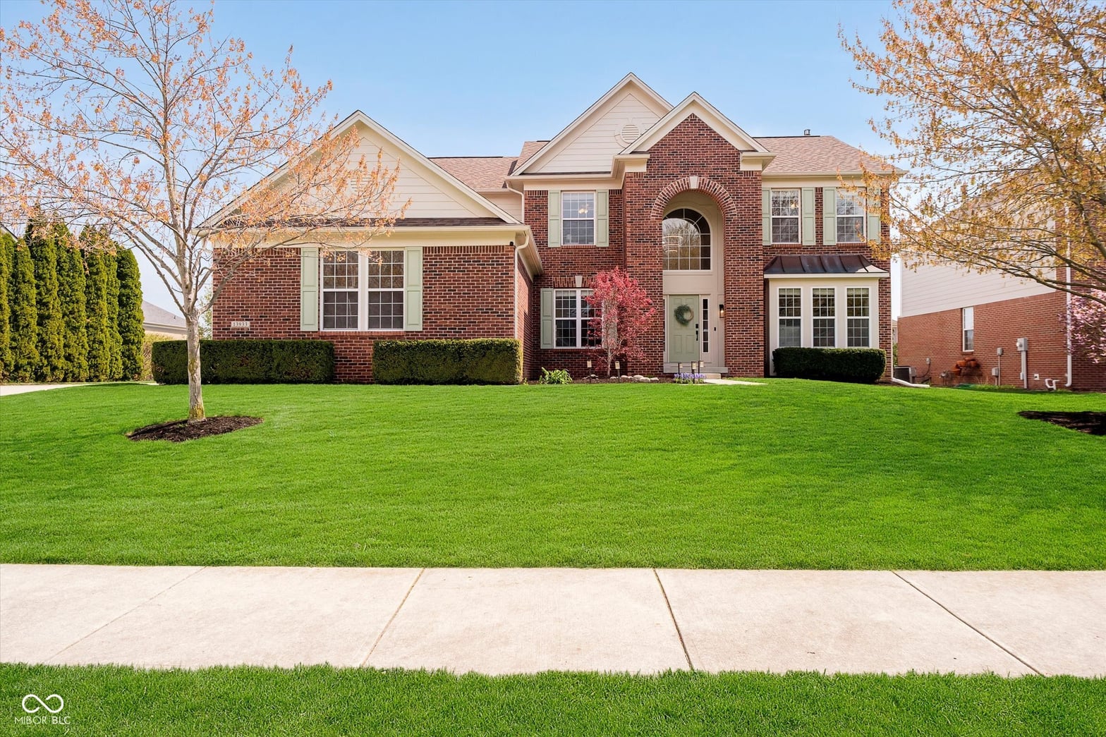 Front exterior at 13933 Wildcat Drive, Carmel, IN
