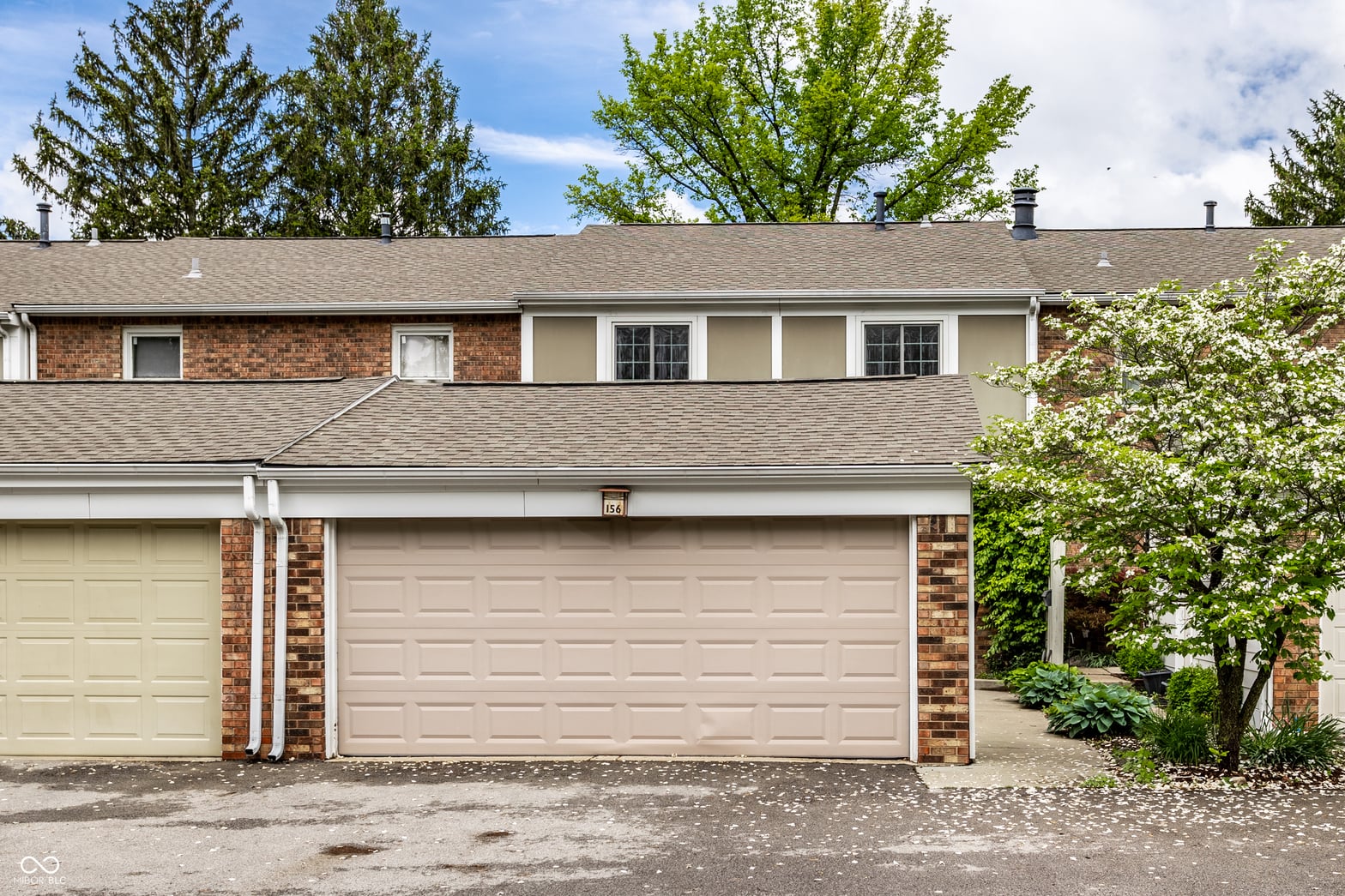 Front exterior at 156 Aspen Way, Carmel, IN