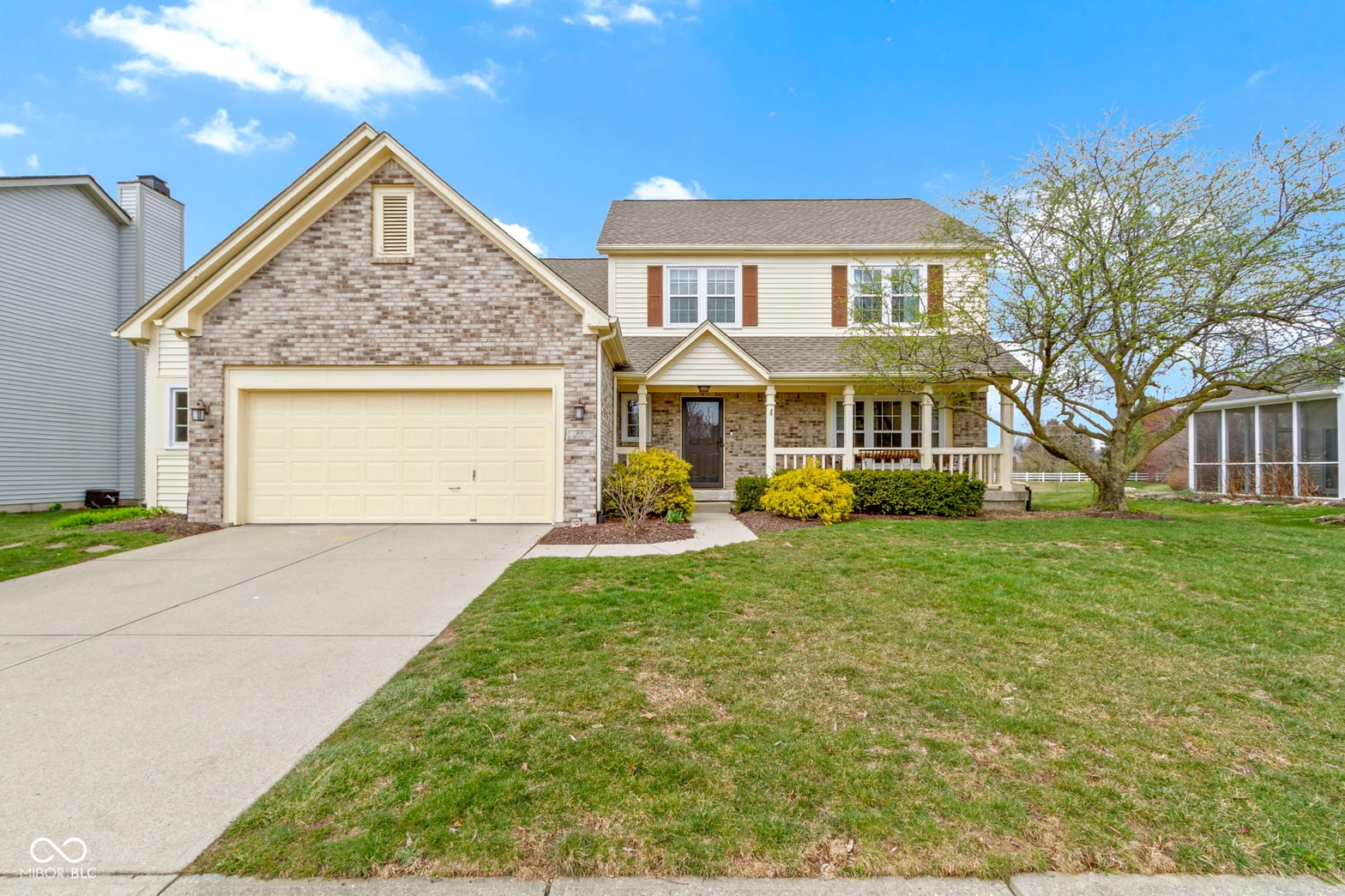 Front exterior at 300 Wyndotte Drive, Carmel, IN