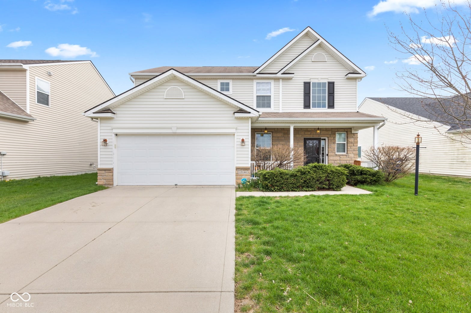 Front exterior at 15144 Dry Creek Road, Noblesville, IN