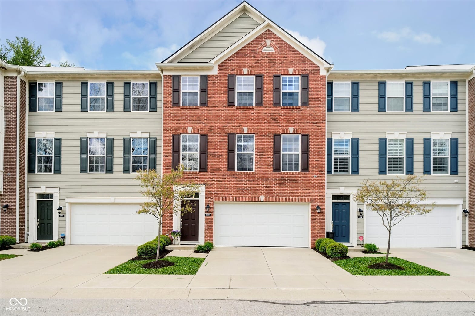 Front exterior at 9010 Ramapo Drive, Fishers, IN