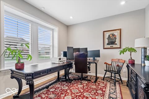 Home office at 1352 Trifecta Way, Westfield, IN
