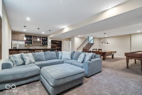 Basement at 1352 Trifecta Way, Westfield, IN