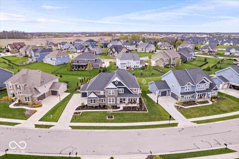 Aerial view at 1352 Trifecta Way, Westfield, IN