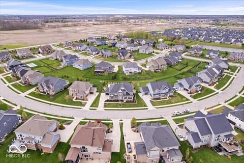 Aerial view at 1352 Trifecta Way, Westfield, IN