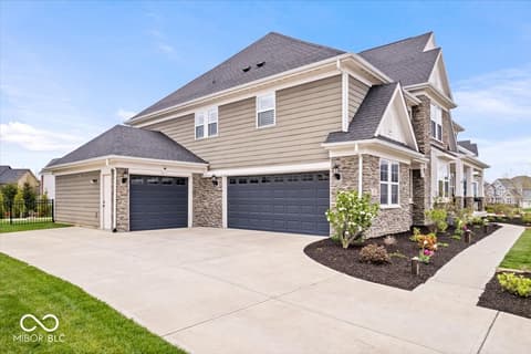 Side exterior at 1352 Trifecta Way, Westfield, IN