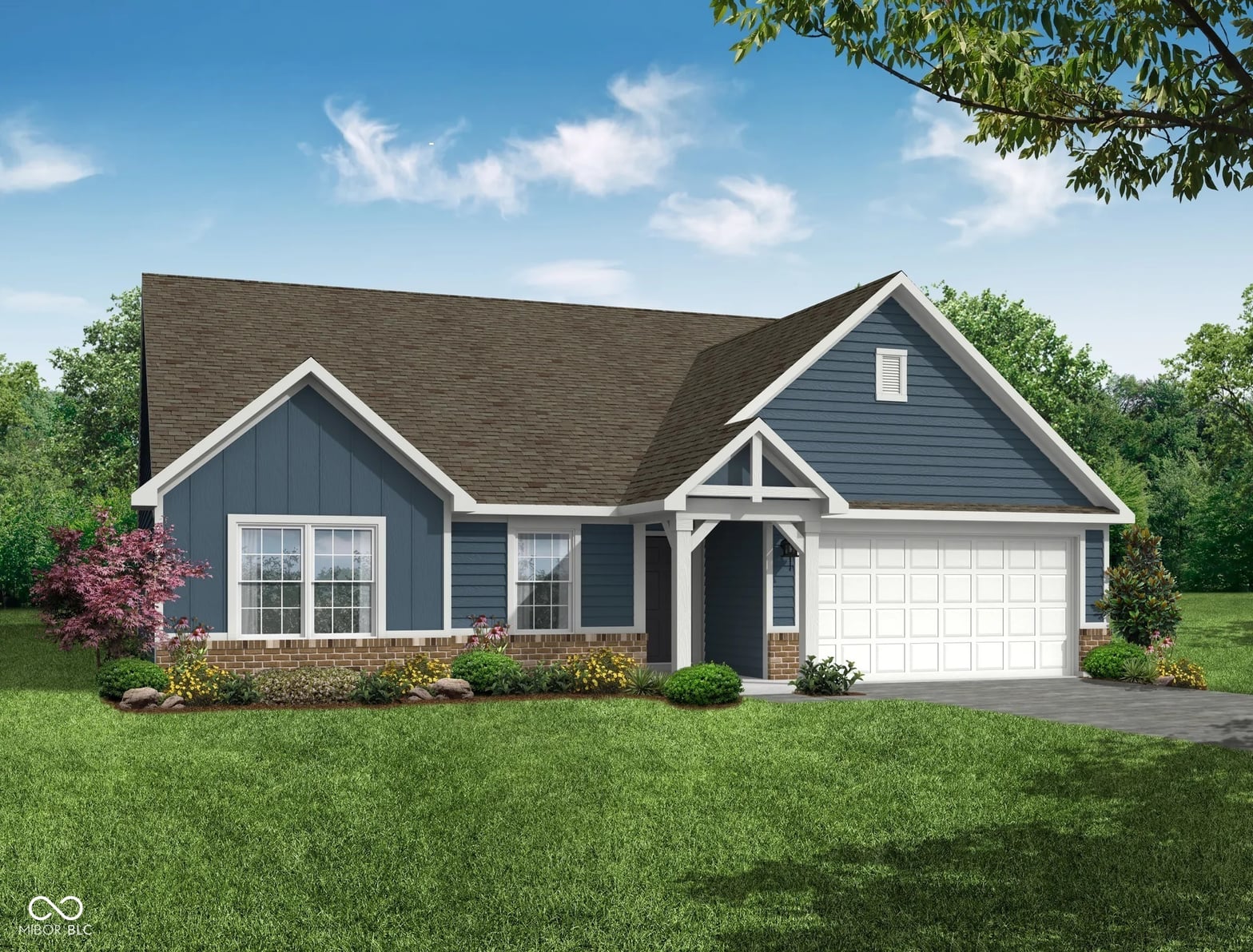 Front exterior at 20432 Atchison Way, Westfield, IN