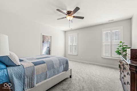 Bedroom at 7092 Cherry Creek Boulevard, Carmel, IN