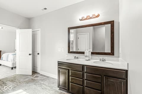 Bathroom at 7092 Cherry Creek Boulevard, Carmel, IN