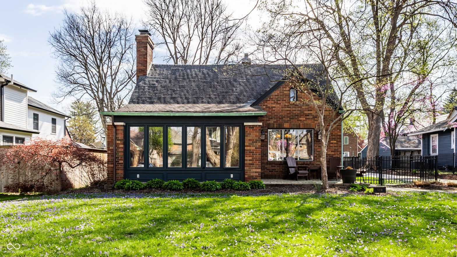 Front exterior at 5331 N New Jersey Street, Indianapolis, IN